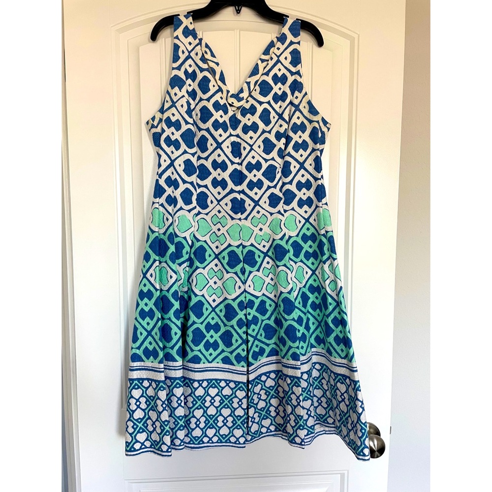 Nautical cocktail dress